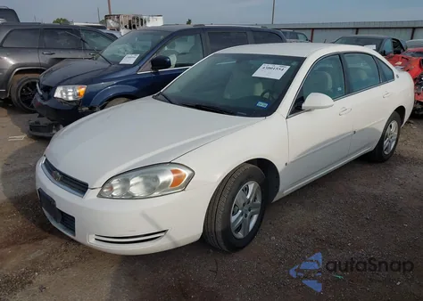 2007 Chevrolet Impala Ls z USA, uszkodzony, nr VIN 2G1WB58K879163723